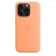 Калъф Apple iPhone 15 Pro Silicone Case with MagSafe - Orange Sorbet