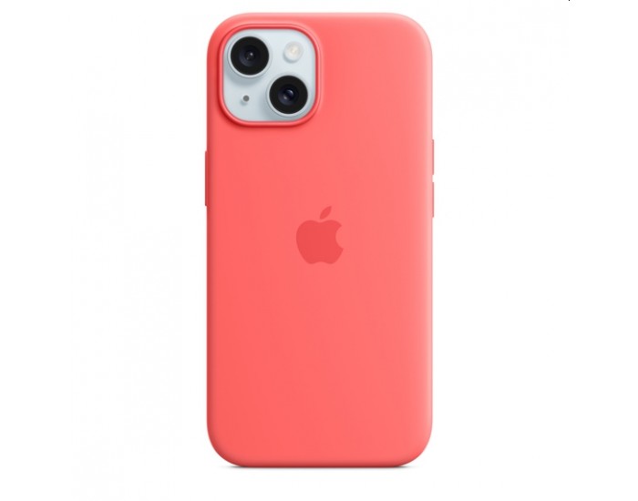 Калъф Apple iPhone 15 Silicone Case with MagSafe - Guava