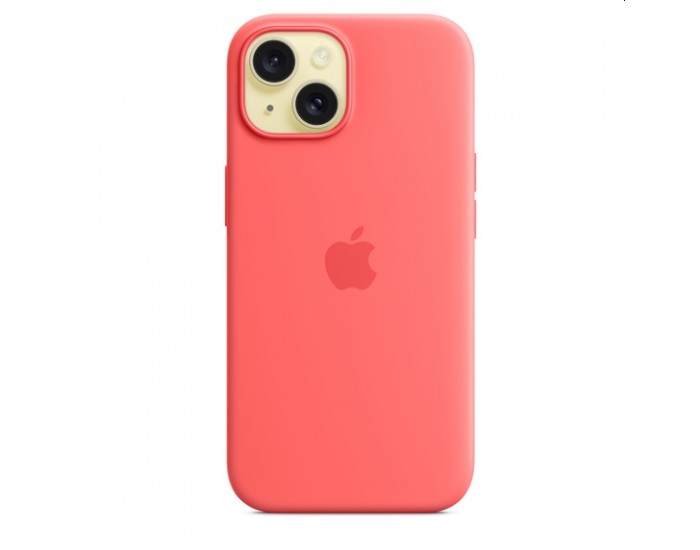 Калъф Apple iPhone 15 Silicone Case with MagSafe - Guava