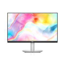 Монитор Dell S2722DC, 27" IPS Anti-Glare, White LED, 4ms, 1000:1, 350 cd/m2, QHD 2560x1440, 99% sRGB, AMD FreeSync, HDMI, DisplayPort, USB-C, USB 3.2 hub, Speakers, Height Adjustable, Pivot, Swivel, Tilt, Black - Офис