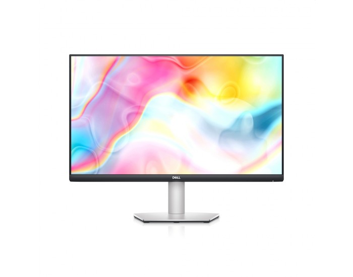 Монитор Dell S2722DC, 27" IPS Anti-Glare, White LED, 4ms, 1000:1, 350 cd/m2, QHD 2560x1440, 99% sRGB, AMD FreeSync, HDMI, DisplayPort, USB-C, USB 3.2 hub, Speakers, Height Adjustable, Pivot, Swivel, Tilt, Black