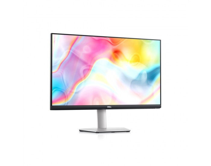 Монитор Dell S2722DC, 27" IPS Anti-Glare, White LED, 4ms, 1000:1, 350 cd/m2, QHD 2560x1440, 99% sRGB, AMD FreeSync, HDMI, DisplayPort, USB-C, USB 3.2 hub, Speakers, Height Adjustable, Pivot, Swivel, Tilt, Black