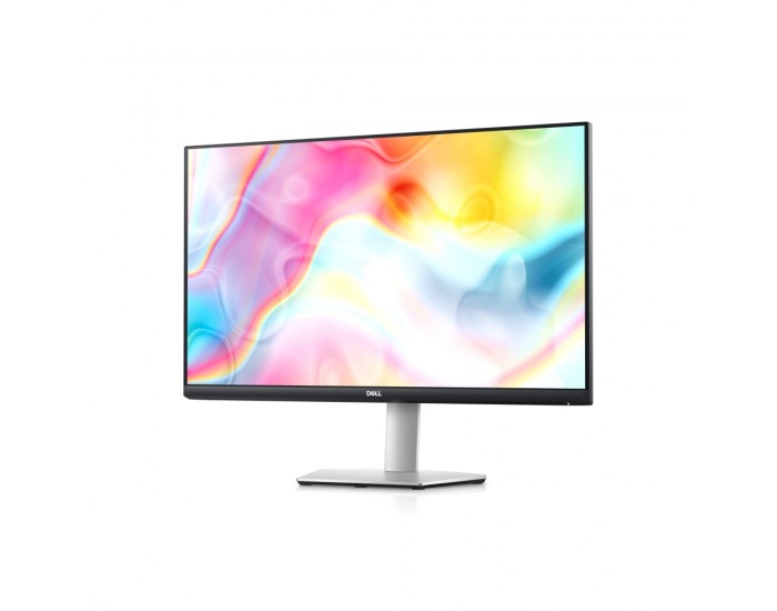 Монитор Dell S2722DC, 27" IPS Anti-Glare, White LED, 4ms, 1000:1, 350 cd/m2, QHD 2560x1440, 99% sRGB, AMD FreeSync, HDMI, DisplayPort, USB-C, USB 3.2 hub, Speakers, Height Adjustable, Pivot, Swivel, Tilt, Black