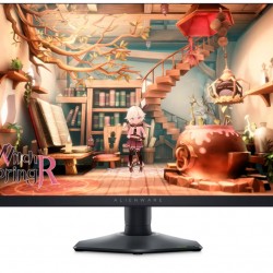 Монитор Dell Alienware AW2724DM, 27" LED , IPS AG, QHD 2560 x 1440, sRGB 99%, NVIDIA G-SYNC, AMD FreeSync Premium Pro, 180Hz, 1ms GtG, 1000:1, 600 cd/m2, HDMI, DP, USB HUB, Height Adjustable, Pivot, Swivel, Black - Монитори