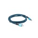 Кабел Lanberg USB-C M/M 4.0 cable 1.2m 100W 8K 30HZ Black-Blue