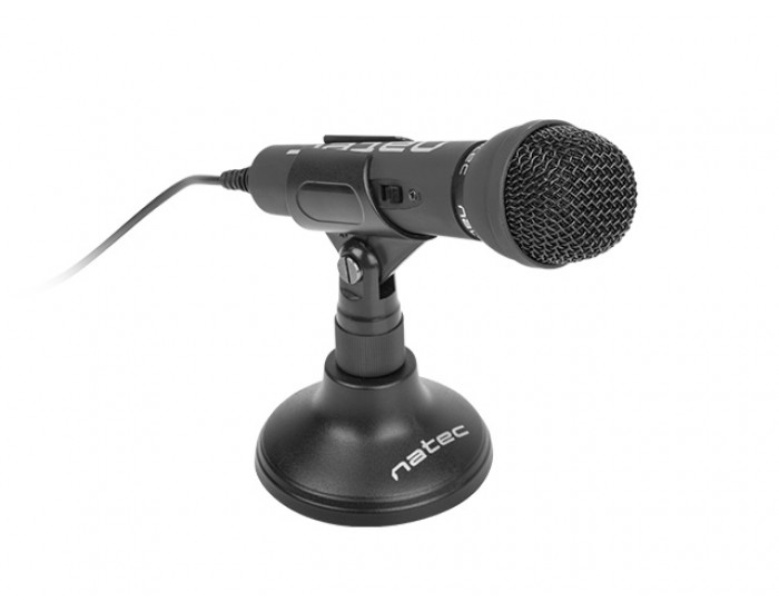 Микрофон Natec microphone adder black