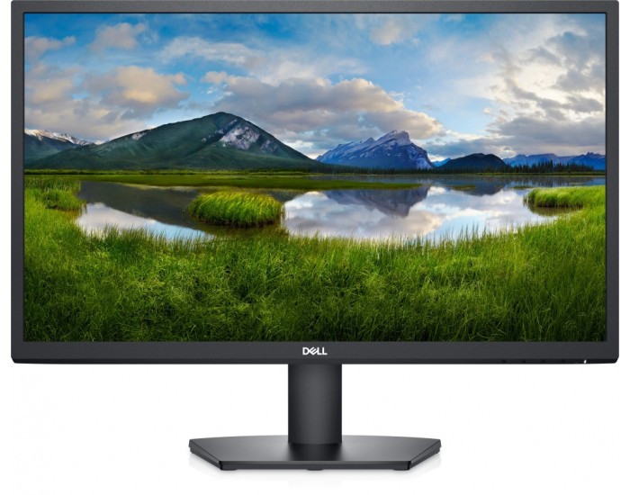 Монитор Dell SE2422H, 23.8" LED, VA Anti-Glare, FullHD 1920x1080, 75 Hz, 5ms, 3000:1 DCR, 250 cd/m2, AMD FreeSync, ComfortView, HDMI, VGA, Tilt, Black