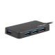 USB хъб Natec HUB Moth USB 3.0 4-Port Black