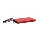 Кутия за твърд диск Natec External HDD/SSD Enclosure Rhino Go SATA 2.5" USB 3.0 Red