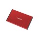 Кутия за твърд диск Natec External HDD/SSD Enclosure Rhino Go SATA 2.5" USB 3.0 Red