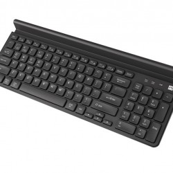 Комплект Natec Keyboard Felimare US Layout Wireless Bluetooth + 2.4 GHz Slim Pnone/Tablet Holder, Black - Natec