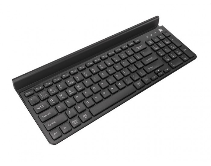 Комплект Natec Keyboard Felimare US Layout Wireless Bluetooth + 2.4 GHz Slim Pnone/Tablet Holder, Black