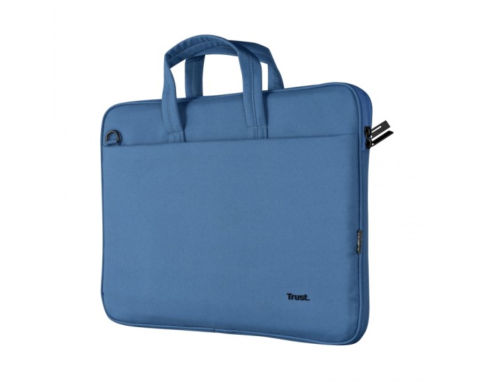 Чанта TRUST Bologna Laptop Bag 16" Eco Blue