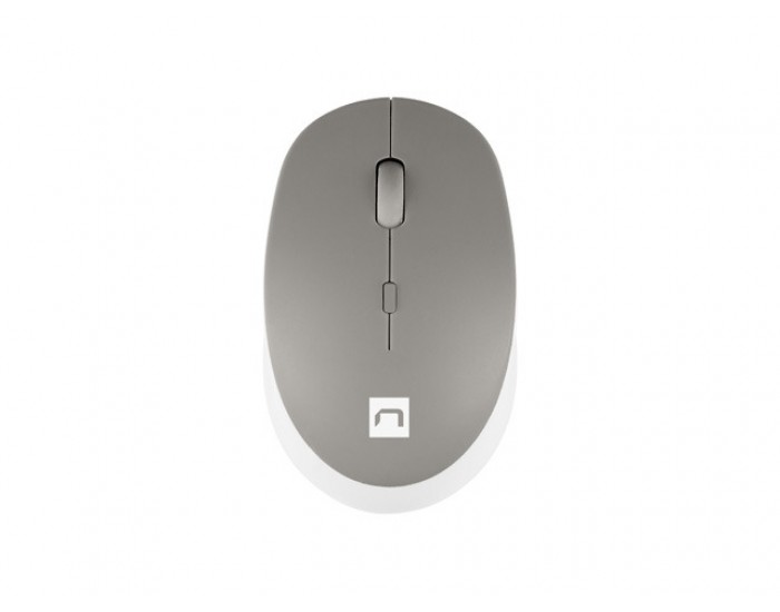 Мишка Natec Mouse Harrier 2 Wireless 1600 DPI Bluetooth 5.1 White-Grey