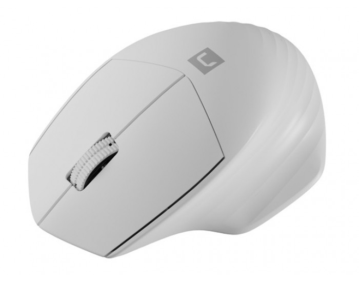 Мишка Natec Mouse Siskin Wireless 1600DPI 2.4GHz + Bluetooth 5.0 Optical White