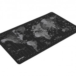 Подложка за мишка Natec Mouse Pad Time Zone Map MAXI 800x400 mm - Офис