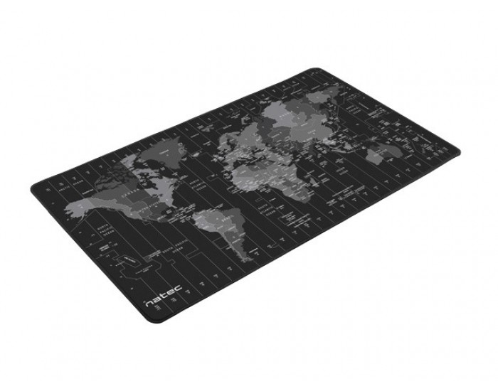 Подложка за мишка Natec Mouse Pad Time Zone Map MAXI 800x400 mm