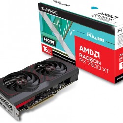 SAPPHIRE PULSE AMD RADEON RX 7600 XT GAMING OC 16GB GDDR6 DUAL HDMI / DUAL DP - Компютърни Компоненти