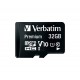 Памет Verbatim micro SDHC 32GB Class 10 (Incl. Adaptor)