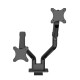 Стойка Neomounts by Newstar Next One Desk Mount, double display (topfix clamp &grommet)