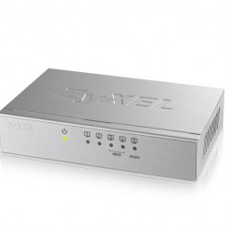 Комутатор ZyXEL GS-105B v3, 5-port 10/100/1000Mbps Gigabit Ethernet switch, desktop, metal housing - ZyXEL