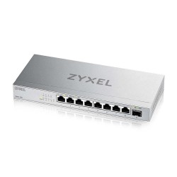 Комутатор ZyXEL XMG-108 8 Ports 2,5G + 1 SFP+ Desktop MultiGig unmanaged Switch - ZyXEL