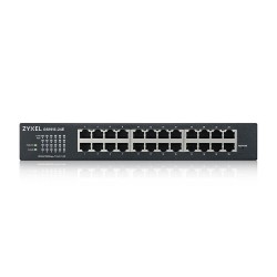 Комутатор ZyXEL GS1915-24E, 24-port GbE Smart hybrid mode Switch, standalone or NebulaFlex Cloud, rackmount, fanless - ZyXEL