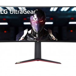 Монитор LG 34GN850-B, 34" 21:9 Curved UltraGear Gaming, Nano IPS 1ms, QHD (3440 x 1440) AG, NVIDIA G-SYNC, 160Hz, 1000:1, 400cd/m2, HDR 10, HDR 400, Adaptive-Sync, HDMI, DisplayPort, USB3.0 (1up/2down), Height, Tilt, Headphone Out, Black - Монитори