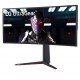 Монитор LG 34GN850-B, 34" 21:9 Curved UltraGear Gaming, Nano IPS 1ms, QHD (3440 x 1440) AG, NVIDIA G-SYNC, 160Hz, 1000:1, 400cd/m2, HDR 10, HDR 400, Adaptive-Sync, HDMI, DisplayPort, USB3.0 (1up/2down), Height, Tilt, Headphone Out, Black