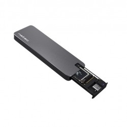 Кутия за твърд диск Natec EXTERNAL SSD ENCLOSURE RHINO M.2 NVME USB-C 3.1 GEN 2 ALUMINIUM - Хард дискове, Карти памет, CD и DVD дискове