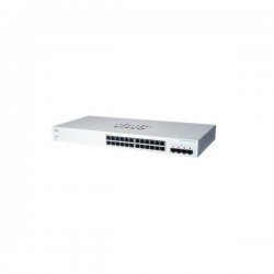 Комутатор Cisco CBS220 Smart 24-port GE, PoE, 4x1G SFP - CISCO