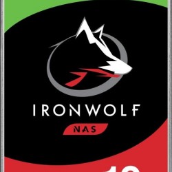 SEAGATE Ironwolf NAS HDD 10TB 7200rpm 6Gb/s SATA 256MB cache 8.9cm 3.5inch 24x7 CMR for NAS and RAID Rackmount Systems BLK - Хард дискове, Карти памет, CD и DVD дискове