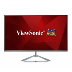 VIEWSONIC VX2476-SMH 23.8inch 1920x1080 FHD 4ms VGA 2xHDMI speaker H178/V178 viewing angle SuperClear IPS silver bezel 3 sides - Viewsonic