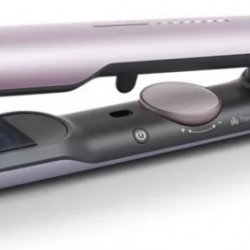 PHILIPS Straightener sereis 5000 ThermoShield technology ceramic plates with argan oil pink - Малки домакински уреди