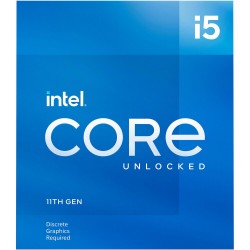 INTEL Core i5-11600KF 3.9GHz LGA1200 12M Cache CPU Boxed 11. Gen. - Intel