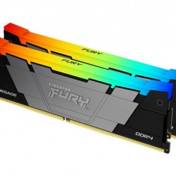 Kingston 64GB 6400MT/s DDR5 CL32 DIMM (Kit of 2) FURY Renegade RGB XMP EAN: 740617339406 - Компютърни Компоненти