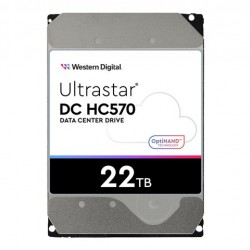 WESTERN DIGITAL Ultrastar DC HC570 3.5inch 26.1MM 22000GB 512MB 7200RPM SATA ULTRA 512E SE NP3 - Хард дискове, Карти памет, CD и DVD дискове