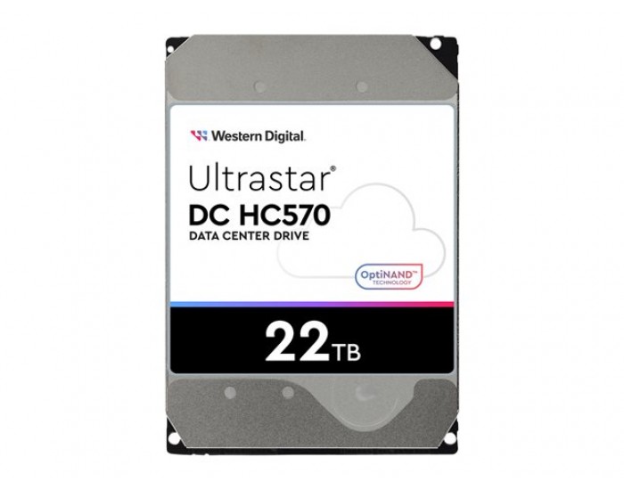 WESTERN DIGITAL Ultrastar DC HC570 3.5inch 26.1MM 22000GB 512MB 7200RPM SATA ULTRA 512E SE NP3