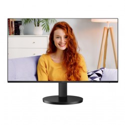 Монитор AOC 27B3CF2, 27" IPS WLED, 1920x1080@100Hz, 4ms GtG, 1ms MPRT, 250cd m/2, 1300:1, 20M:1 DCR, Adaptive Sync, FlickerFree, Low Blue Mode, 2Wx2, Tilt, Height Adjust, HDMI, USB hub - Монитори