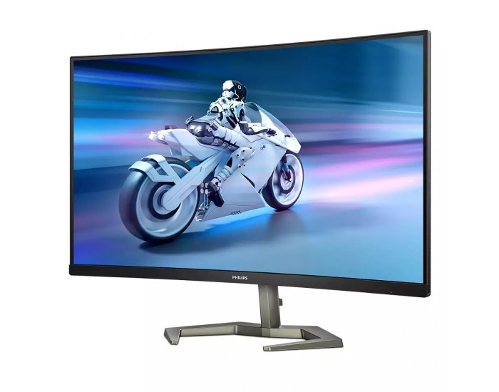 Монитор Philips 32M1C5500VL, 31.5" Curved 1500R VA WLED, 2560x1440@165Hz, 4ms GtG, 1ms MPRT, 250cd m/2, 3000:1, Mega Infinity DCR, Adaptive Sync, FlickerFree, Low Blue Light, Tilt, 2xHDMI, DP