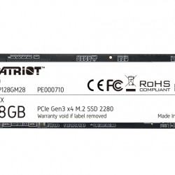 Твърд диск Patriot P300 128GB M.2 2280 PCIE - Хард дискове, Карти памет, CD и DVD дискове