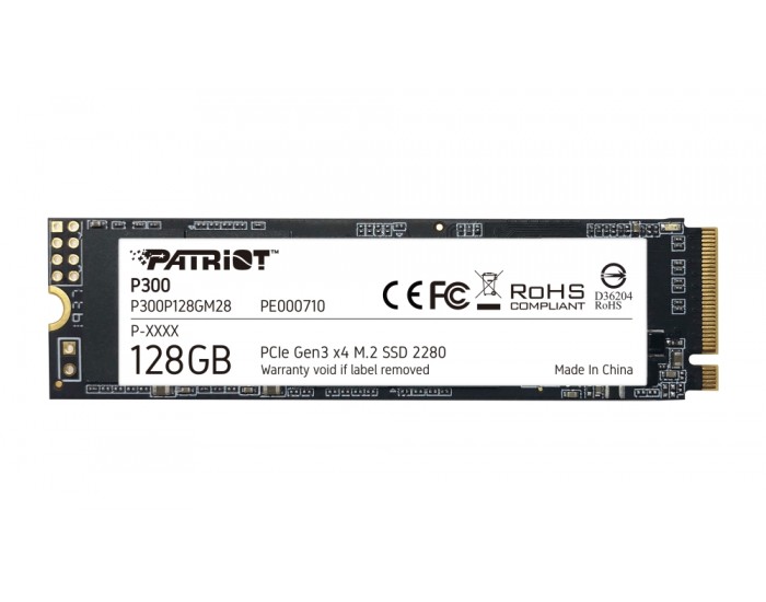 Твърд диск Patriot P300 128GB M.2 2280 PCIE