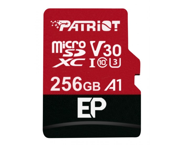 Памет Patriot EP Series 256GB Micro SDXC V30