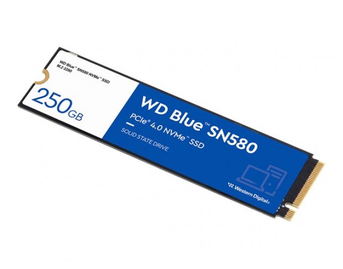 WD Blue SN580 NVMe SSD 250GB M.2 PCIe Gen4