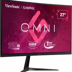 VIEWSONIC VX2718-PC-MHD Gaming Monitor 27inch FHD VA curve frameless 165Hz 1ms MPRT 2xHDMI DisplayPort speakers - Viewsonic