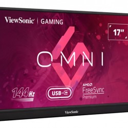 VIEWSONIC VX1755 Portable Gaming Monitor 17.3inch 1920x1080 IPS LED mini HDMI 2xUSB-C speakers Adaptive Sync - Viewsonic