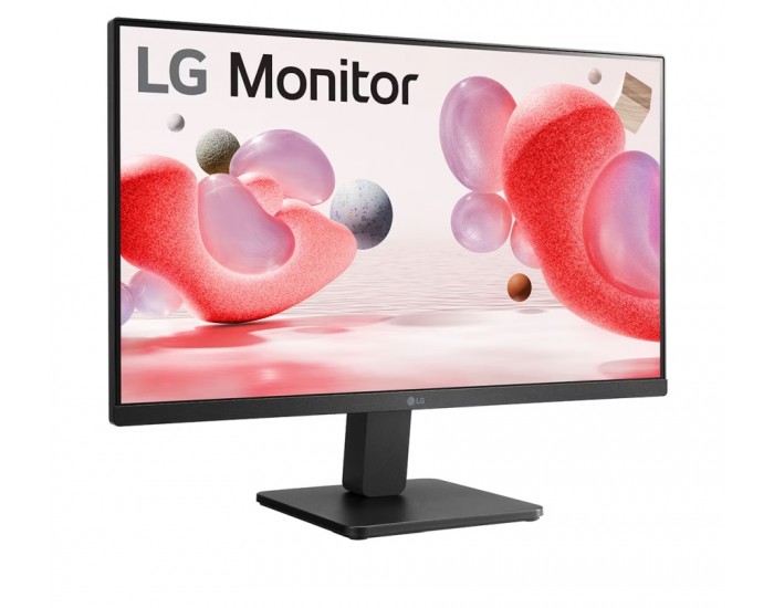 Монитор LG 24MR400-B, 23,8" IPS, 5ms (GtG at Faster), 100Hz, 1300:1, Dynamic Action Sync, 250 cd/m2, Full HD 1920x1080, AMD FreeSync, Eye-care, Reader Mode, D-Sub, HDMI, Tilt, Black