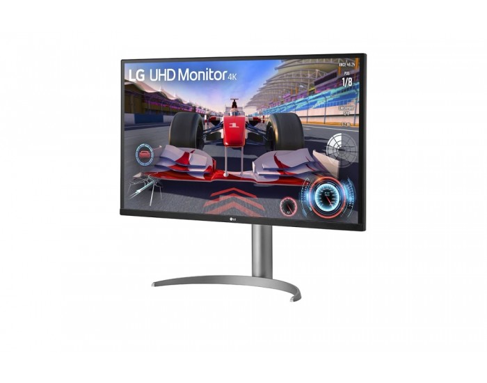 Монитор LG 32UQ750P-W, 31.5" UtraFine AG, VA, DCI-P3 90% , 4ms, 400 cd/m2, 2500:1, 3840x2160, 144Hz, HDR 10, USB Type-C, HDMI, DisplayPort, FreeSync Premium, VRR, Dynamic Action Sync, Speaker, Headphone out, Tilt, Height Adjustable, Clockwise