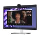 Монитор Dell P2424HEB, 23.8" Video Conferencing, FullHD (1920x1080) AG, IPS, 16:9, 5ms, 1000:1, 250 cd/m2, 99% sRGB, HDMI, DP, USB-C, USB 3.2 hub, RJ45, 1x 4MP RGB + IR 2K camera, 2x digital mic, 2x 5W speaker, Height Adj, Pivot, Swivel, Tilt, Black