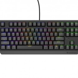 Клавиатура Genesis Gaming Keyboard Thor 230 TKL US RGB Mechanical Outemu Brown Black Hot Swap - Клавиатури, Мишки и Падове